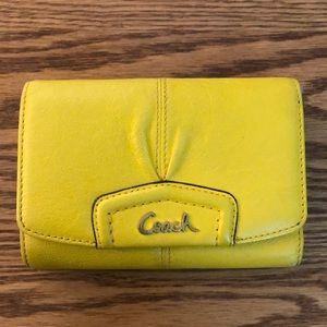 Yellow Coach wallet